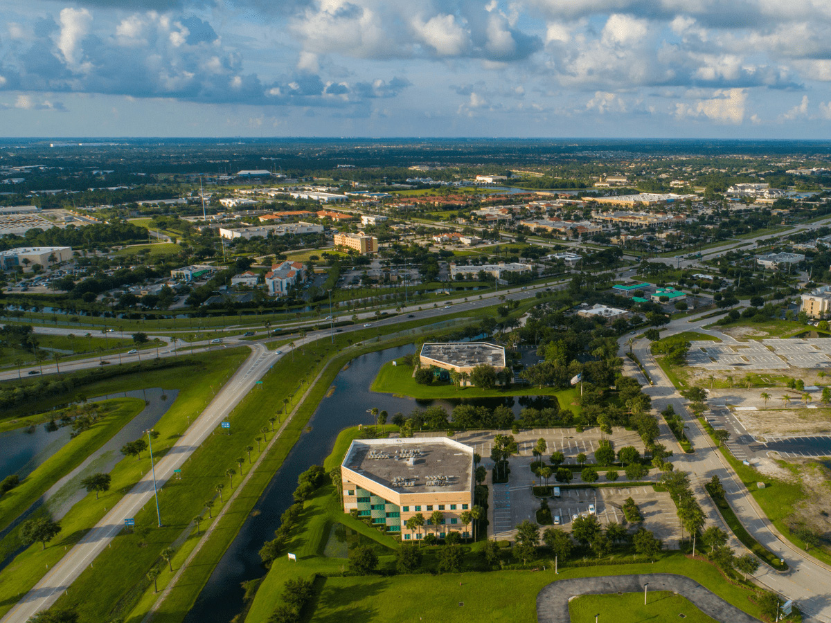 port st lucie aerial