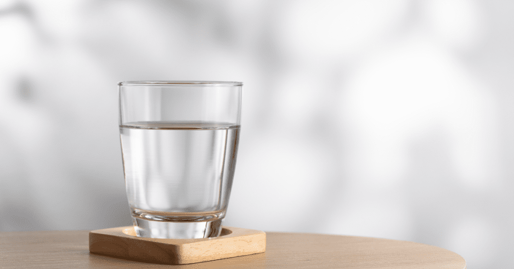 Glass of water Glass of water